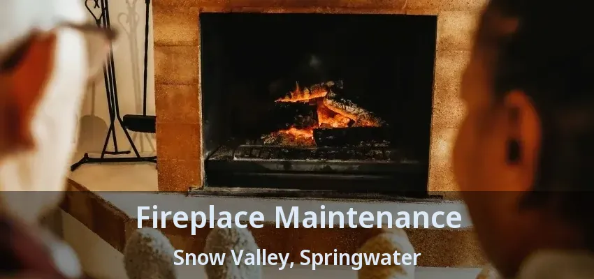 Fireplace Maintenance Snow Valley, Springwater - ON Fireplace Maintenance Snow Valley, Springwater - ON