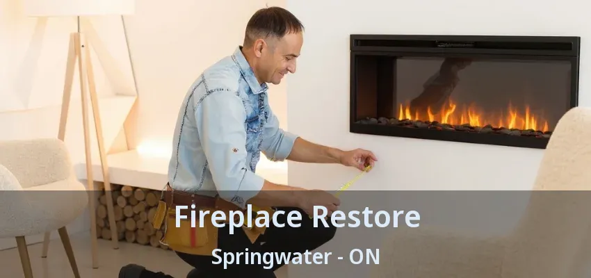 Fireplace Restore Springwater - ON