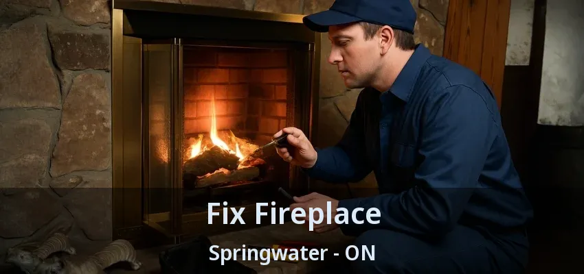 Fix Fireplace Springwater - ON