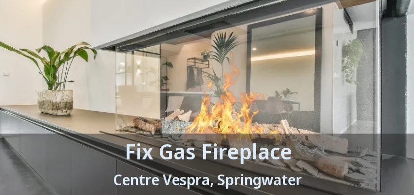 Fix Gas Fireplace Centre Vespra, Springwater - ON