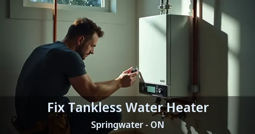 Fix Tankless Water Heater Springwater - ON Fix Tankless Water Heater Springwater - ON
