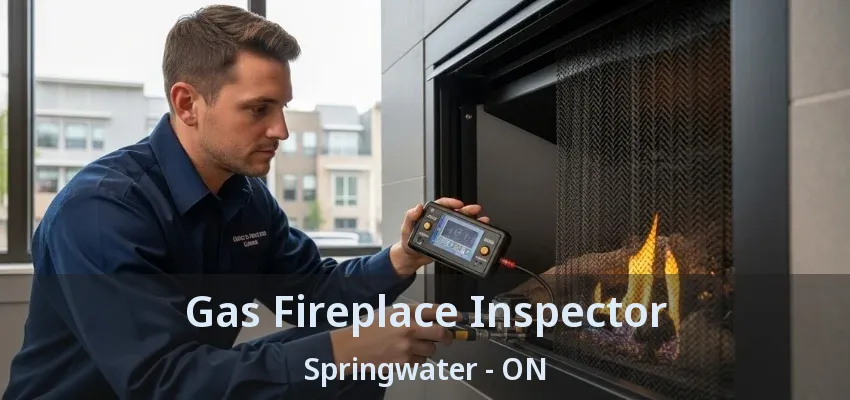 Gas Fireplace Inspector Springwater - ON