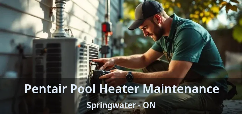 Pentair Pool Heater Maintenance Springwater - ON Pentair Pool Heater Maintenance Springwater - ON