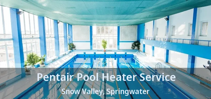 Pentair Pool Heater Service Snow Valley, Springwater - ON Pentair Pool Heater Service Snow Valley, Springwater - ON
