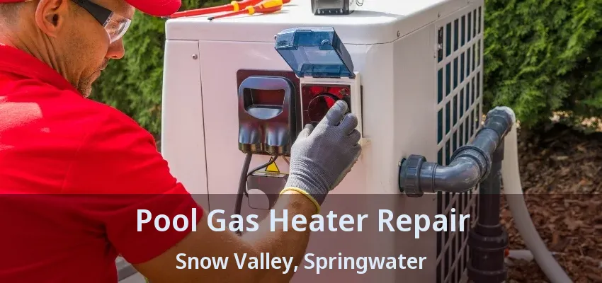 Pool Gas Heater Repair Snow Valley, Springwater - ON Pool Gas Heater Repair Snow Valley, Springwater - ON