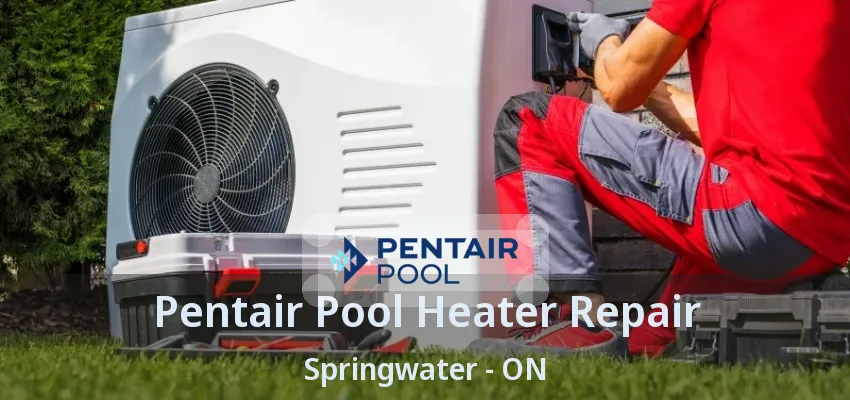 Pentair Pool Heater Repair Springwater - ON