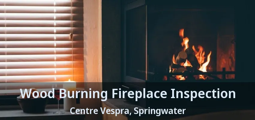 Wood Burning Fireplace Inspection Centre Vespra, Springwater - ON Wood Burning Fireplace Inspection Centre Vespra, Springwater - ON