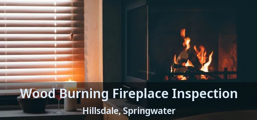 Wood Burning Fireplace Inspection Hillsdale, Springwater - ON Wood Burning Fireplace Inspection Hillsdale, Springwater - ON