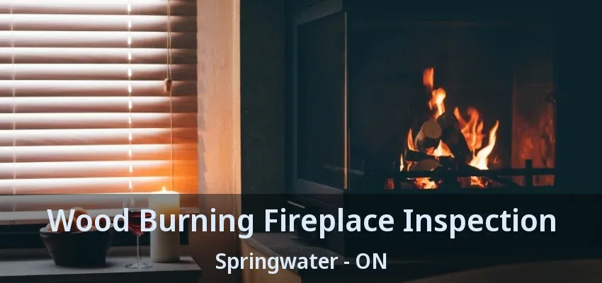 Wood Burning Fireplace Inspection Springwater - ON Wood Burning Fireplace Inspection Springwater - ON